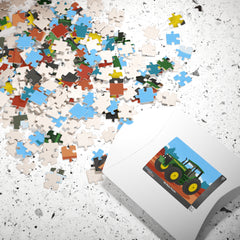Tractor Puzzle - Fun Farm-Themed Jigsaw for All Ages - 110 pieces