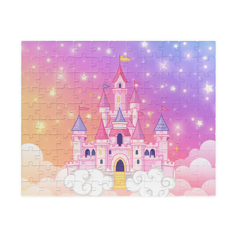 Magical Castle Puzzle - 110 Pieces | Perfect Gift for Kids & Family Night 110 pcs (Horizontal)
