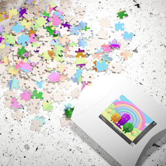 Colorful Cartoon Character Puzzles Fun and Engaging Family Activity