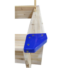 Kids Wooden Sandbox with Adjustable UV-Resistant Canopy – Outdoor Playset for Backyard Fun