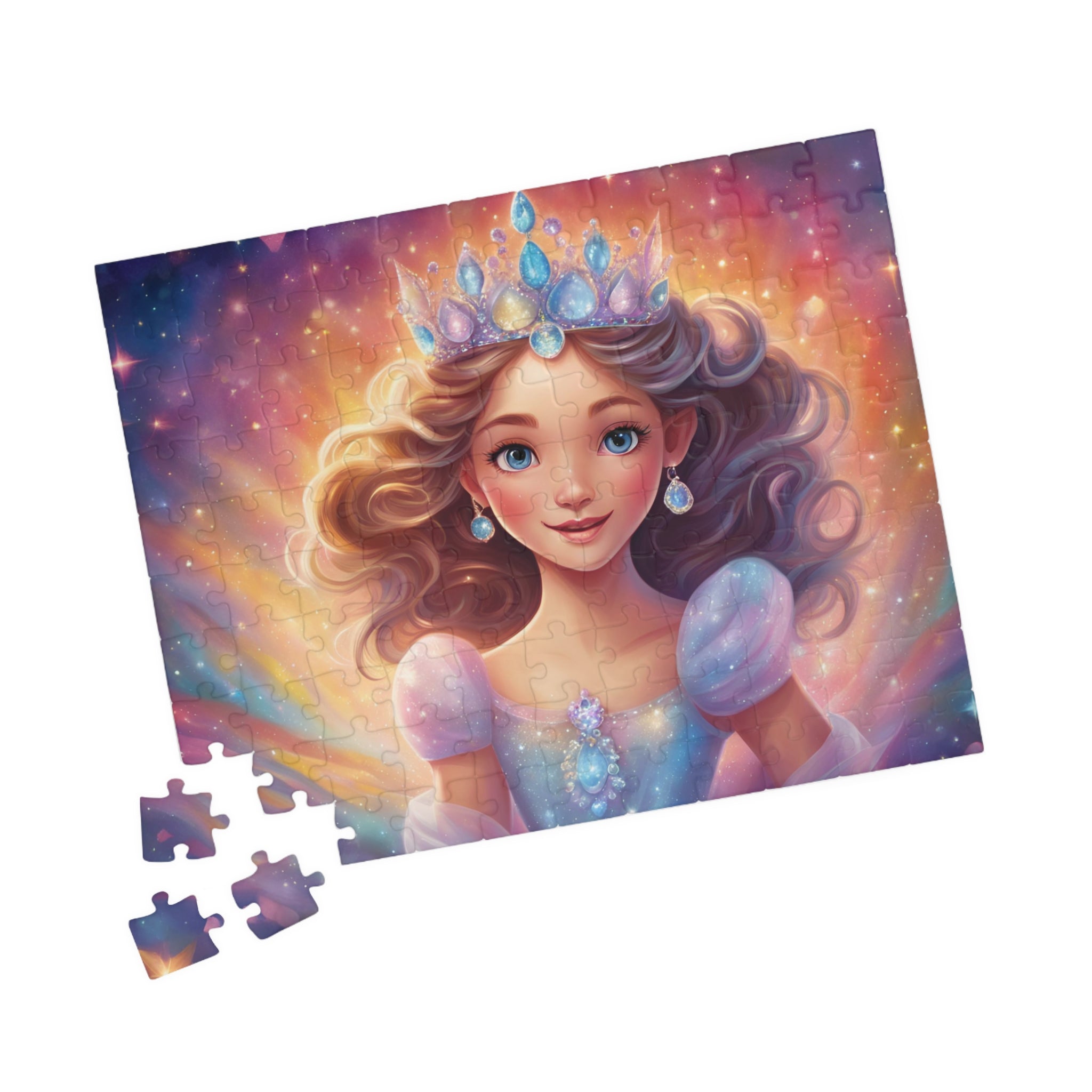 Enchanting Princess Puzzle, 110 piece - Magical Fun for Kids and Families