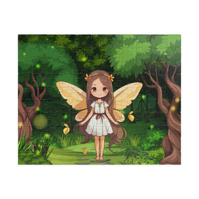 Fairy Garden Puzzle - Enchanting 110 - Piece Jigsaw for All Ages 110 pcs (Horizontal)