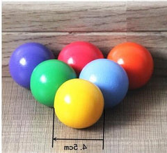 Large Rainbow Arch Building Blocks, 12-Piece Wooden Stacking Toy, Open-Ended Play, Montessori Inspired Rainbow