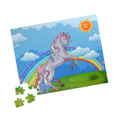 Colorful Unicorn Puzzle - Fun Family Activity (110 piece)
