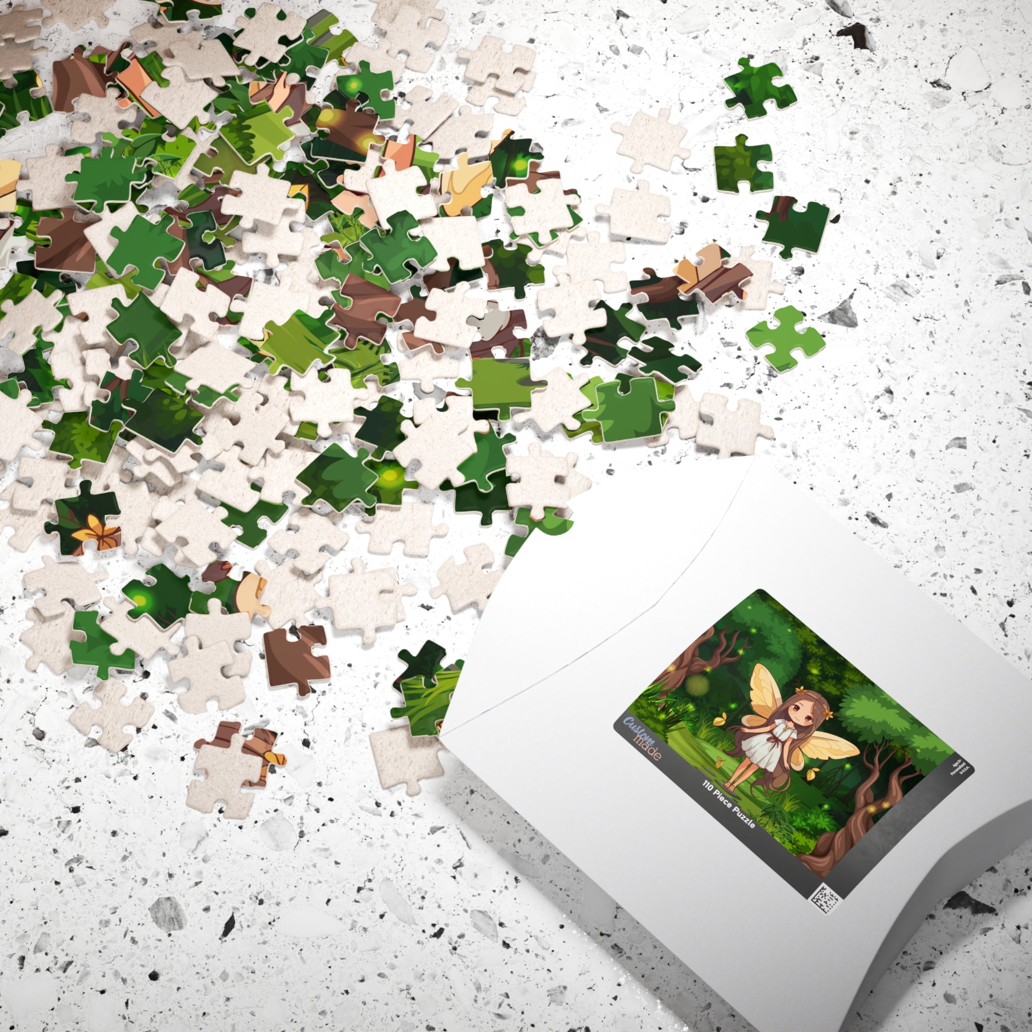 Fairy Garden Puzzle - Enchanting 110 - Piece Jigsaw for All Ages