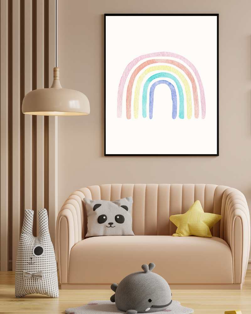 Rainbow Framed Print - Brighten Up Your Space