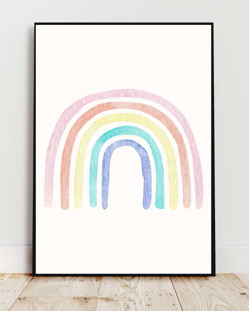 Rainbow Framed Print - Brighten Up Your Space