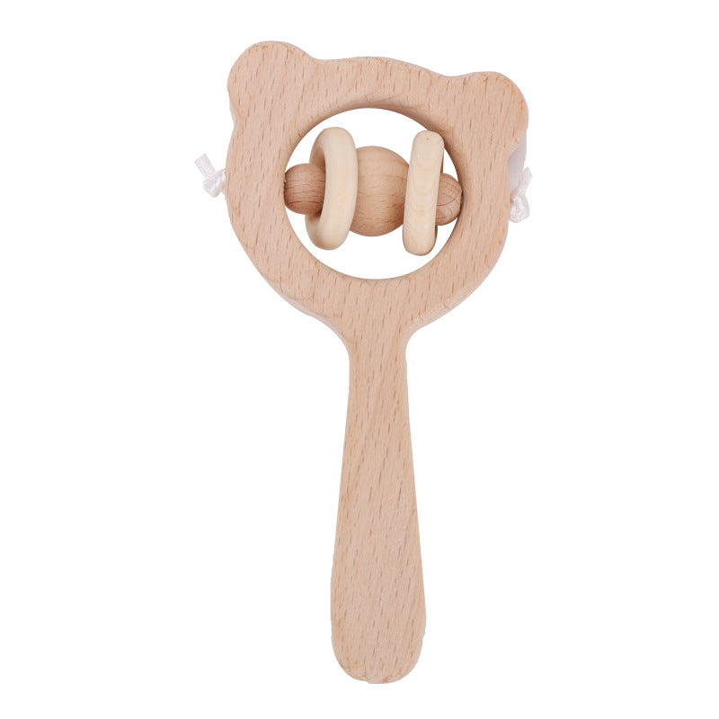 Baby Wooden Rattle - Woodwork Toys