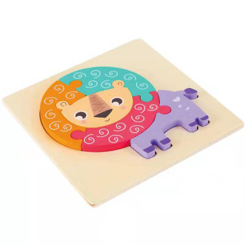 Three Dimensional Wooden Puzzles - Woodwork Toys