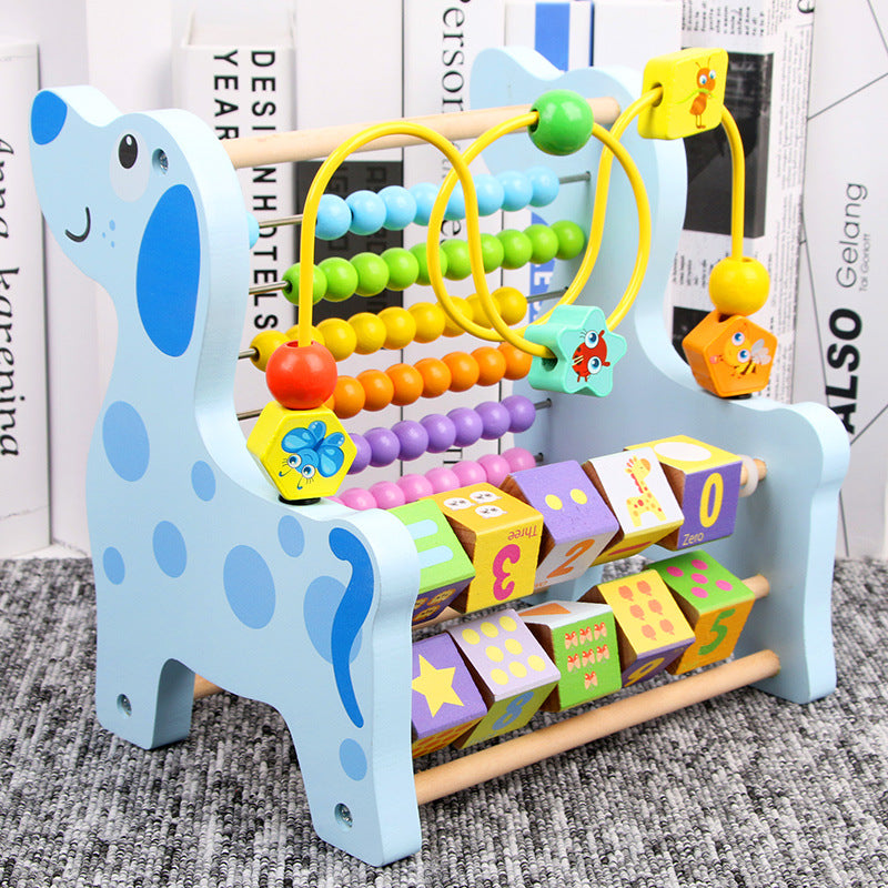 Bead Maze Counting Rack - Woodwork Toys