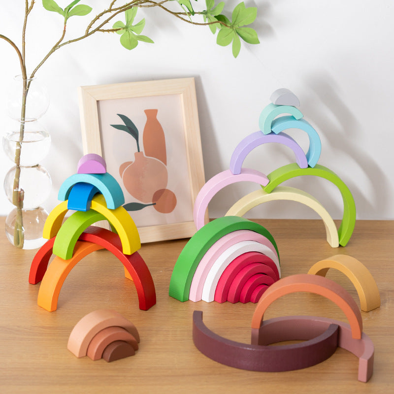 Stacking Arches - Woodwork Toys