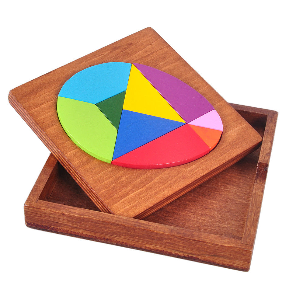 Geometric 3D Puzzle - Woodwork Toys