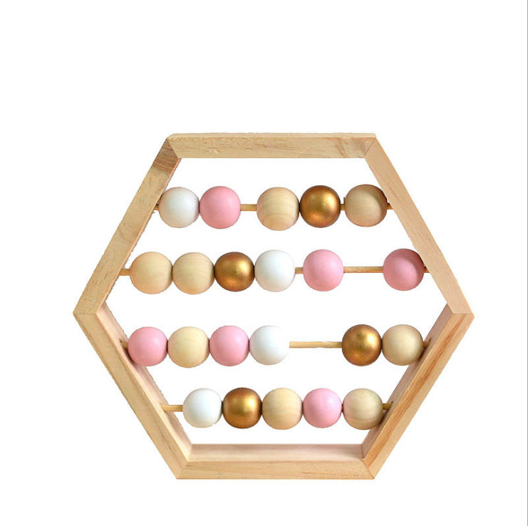 Hexagonal Abacus - Woodwork Toys