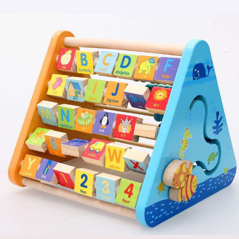 Five-Sided Abacus - Woodwork Toys