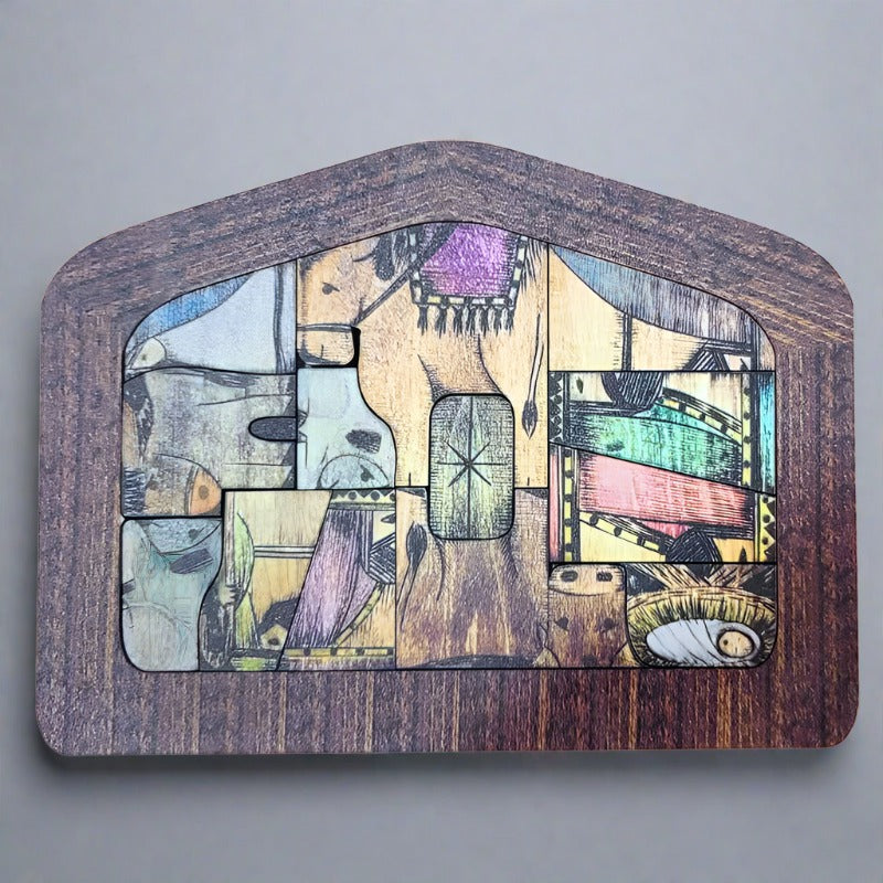 Nativity Scene Puzzle - Woodwork Toys