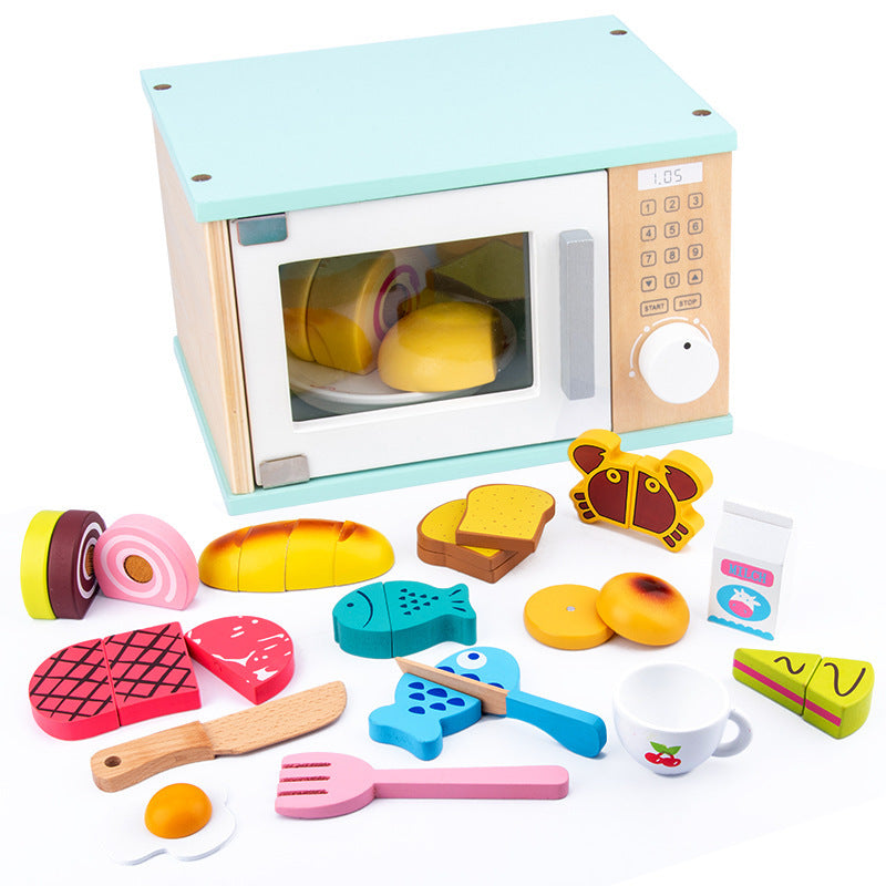 Microwave Oven Playset - Woodwork Toys