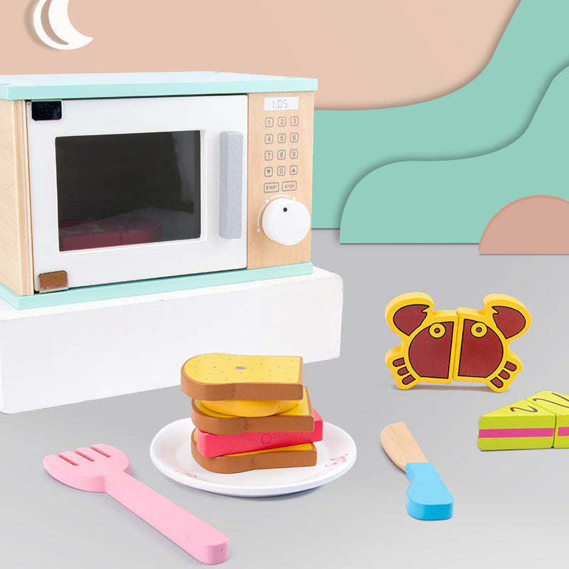 Microwave Oven Playset - Woodwork Toys