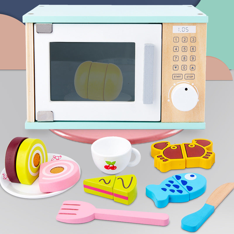 Microwave Oven Playset - Woodwork Toys