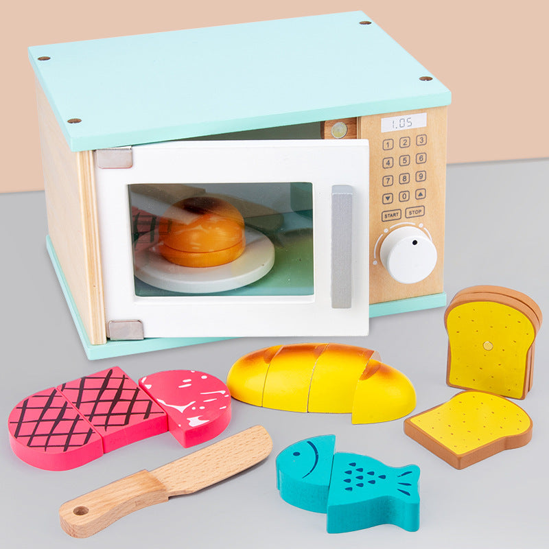 Microwave Oven Playset - Woodwork Toys