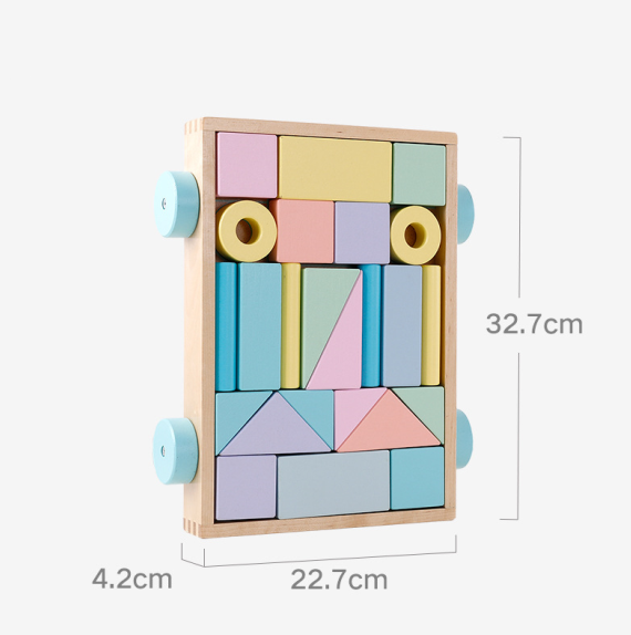 Trailer Building Blocks - Woodwork Toys