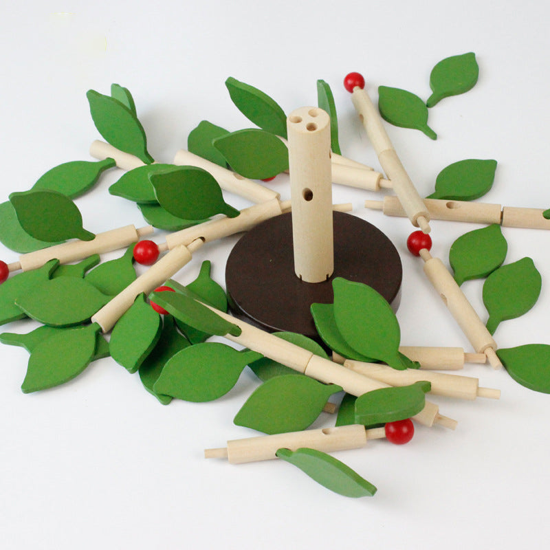 Leaf Tree Building & Assembly Toy - Woodwork Toys