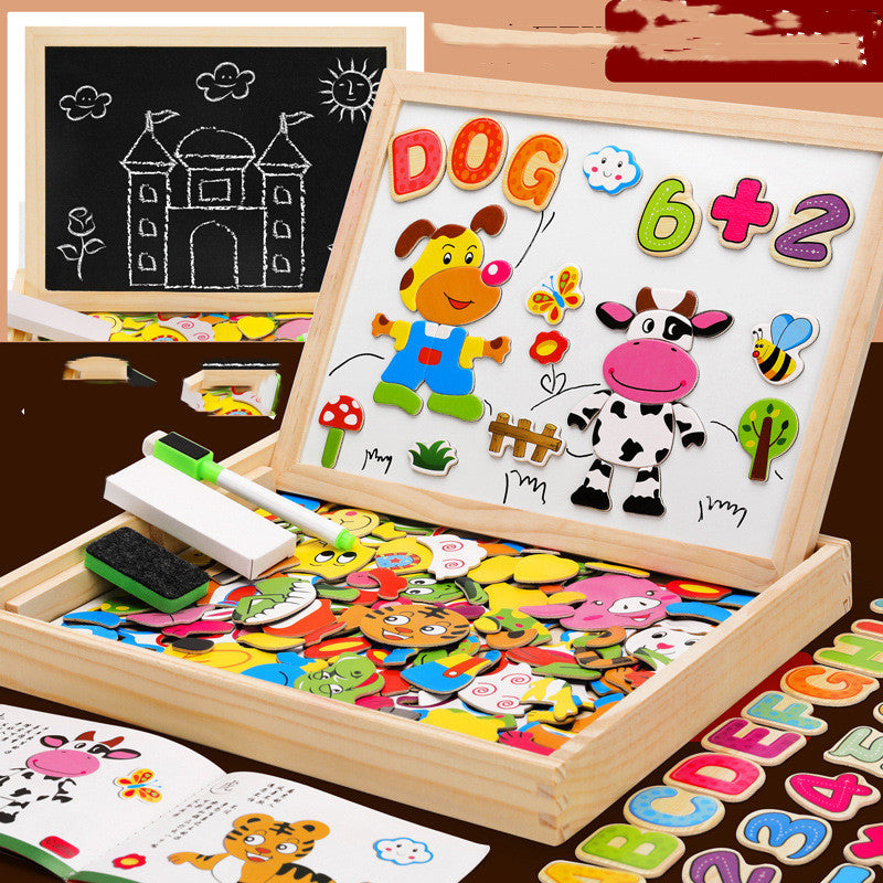 Magnetic Double-sided Drawing Board - Woodwork Toys