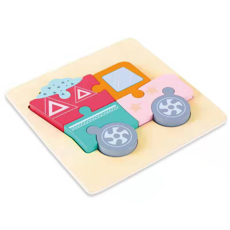 Three Dimensional Wooden Puzzles - Woodwork Toys