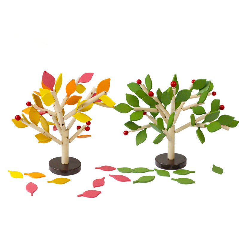 Leaf Tree Building & Assembly Toy - Woodwork Toys