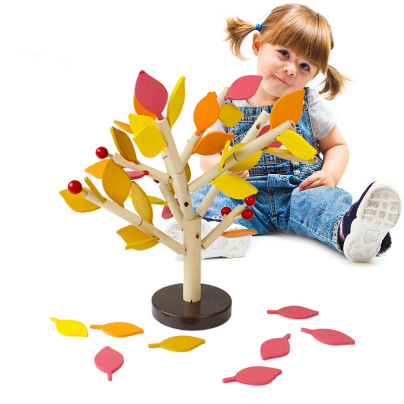 Leaf Tree Building & Assembly Toy - Woodwork Toys