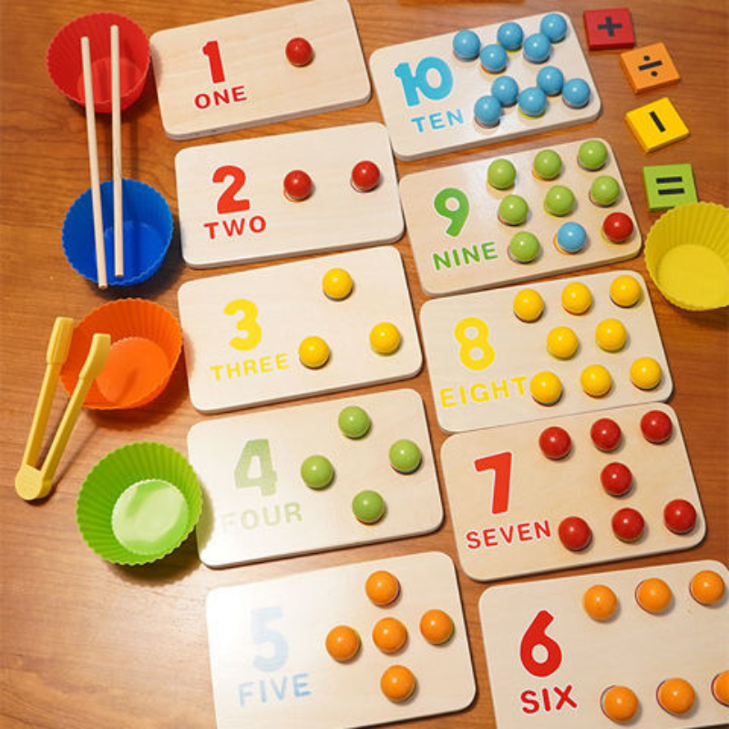 Number cognition board