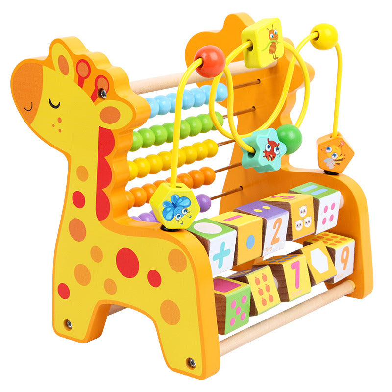 Bead Maze Counting Rack - Woodwork Toys