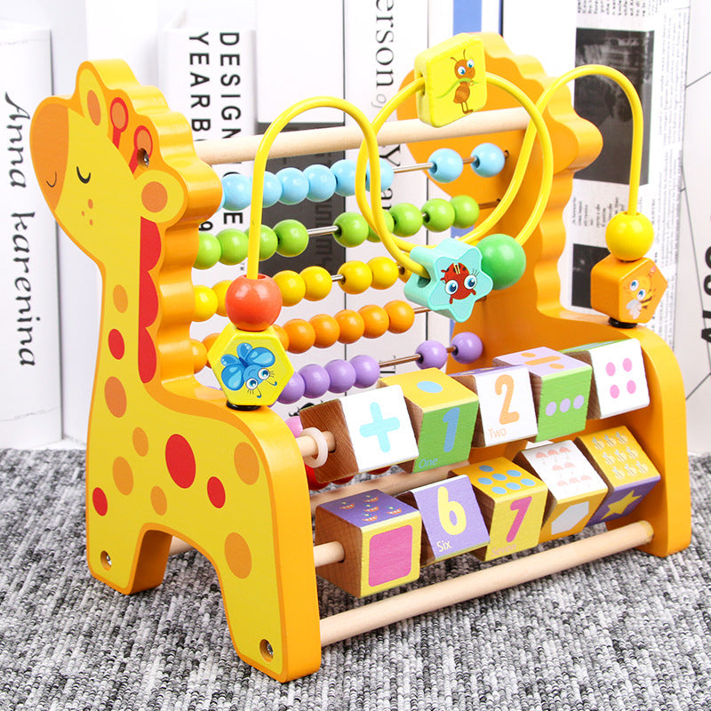 Bead Maze Counting Rack - Woodwork Toys