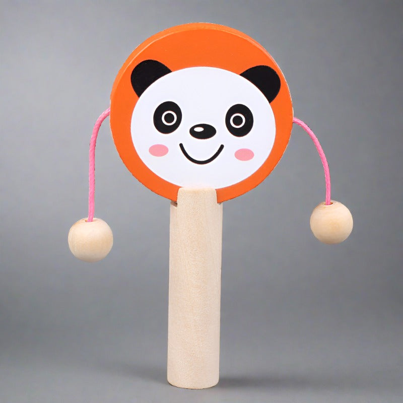 Animal Themed Rattle - Woodwork Toys