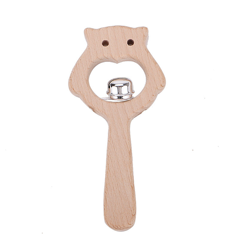 Baby Wooden Rattle - Woodwork Toys