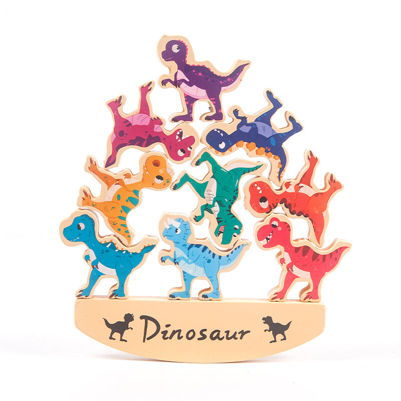 Dinosaur Balance Stacker - Woodwork Toys