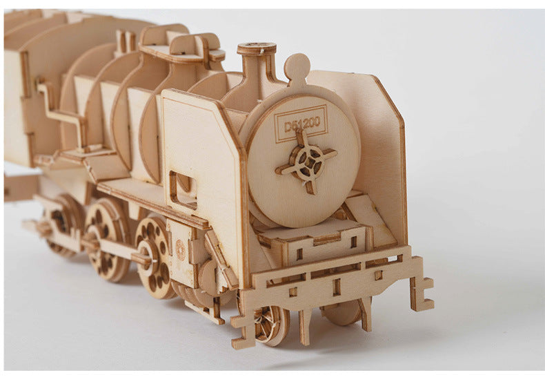 Steam Train DIY Assembly - Woodwork Toys