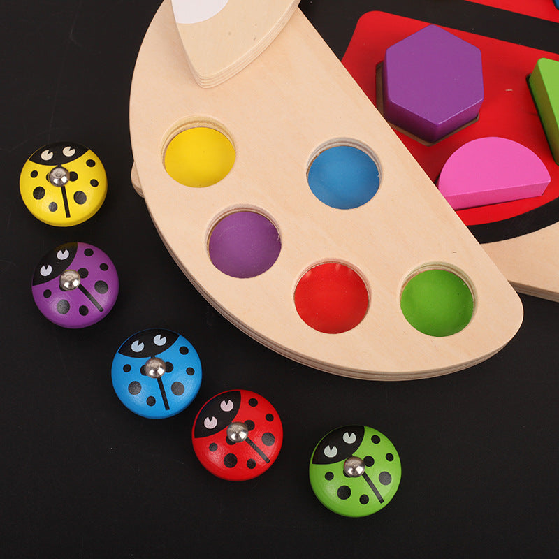 Ladybug Fishing Game - Woodwork Toys