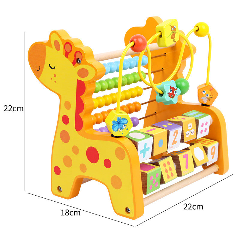 Bead Maze Counting Rack - Woodwork Toys