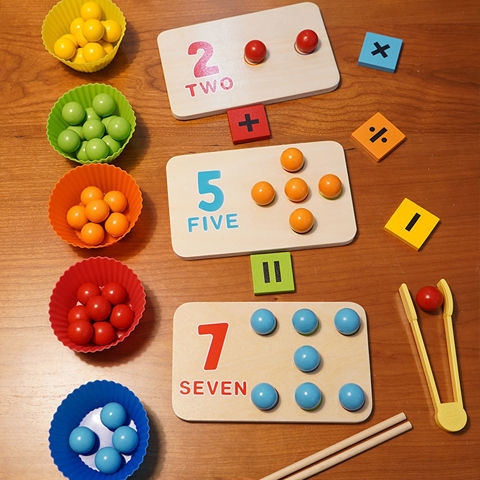 Number cognition board