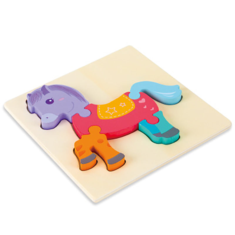 Three Dimensional Wooden Puzzles - Woodwork Toys