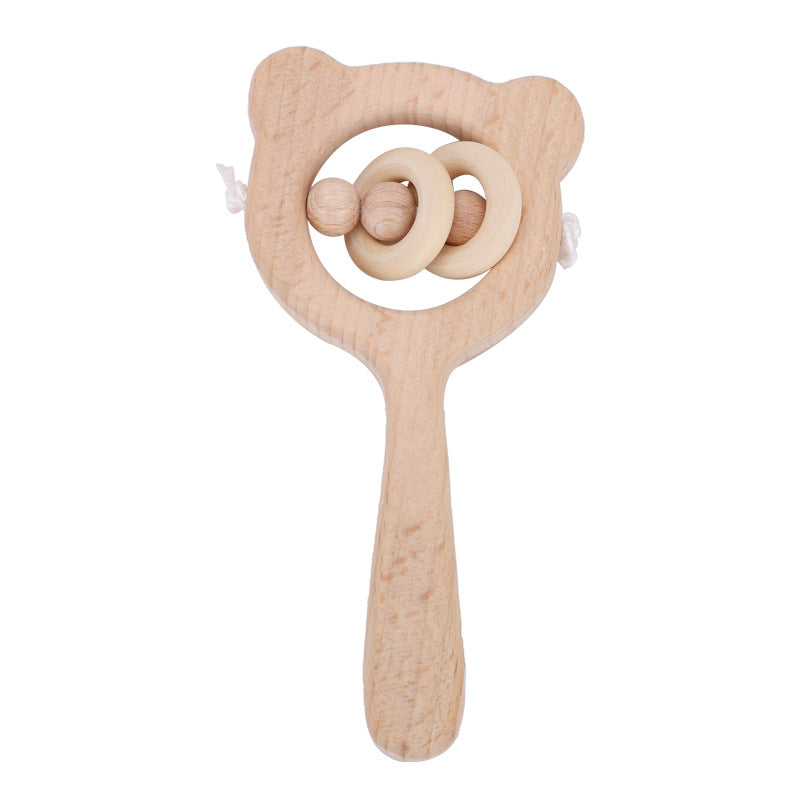 Baby Wooden Rattle - Woodwork Toys