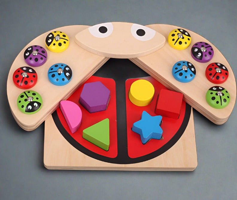 Ladybug Fishing Game - Woodwork Toys