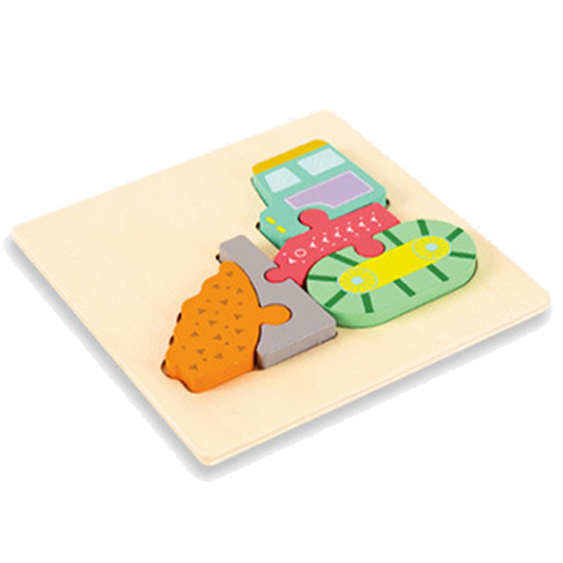 Three Dimensional Wooden Puzzles - Woodwork Toys