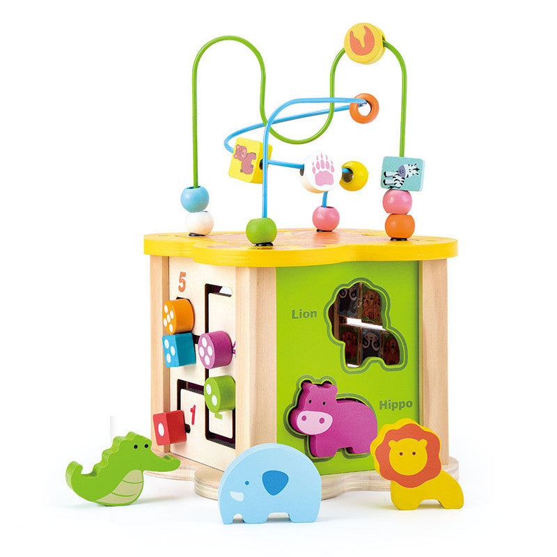 Toddler Multipurpose Activity Cube - Woodwork Toys