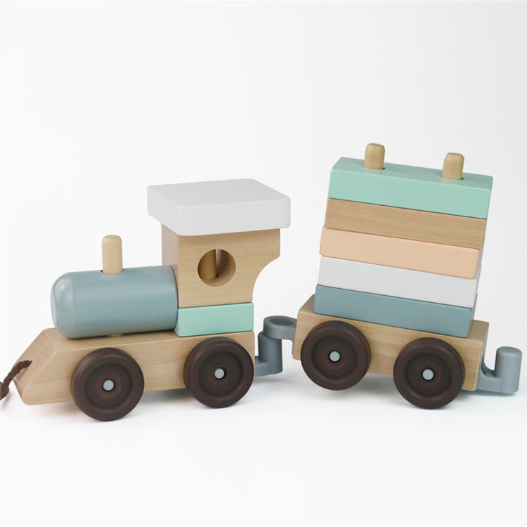 Building Block Train - Woodwork Toys