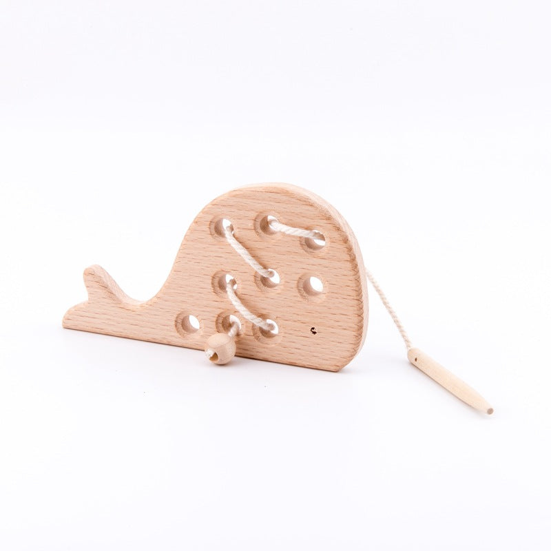 Toddler Wooden Threading Toys - Woodwork Toys