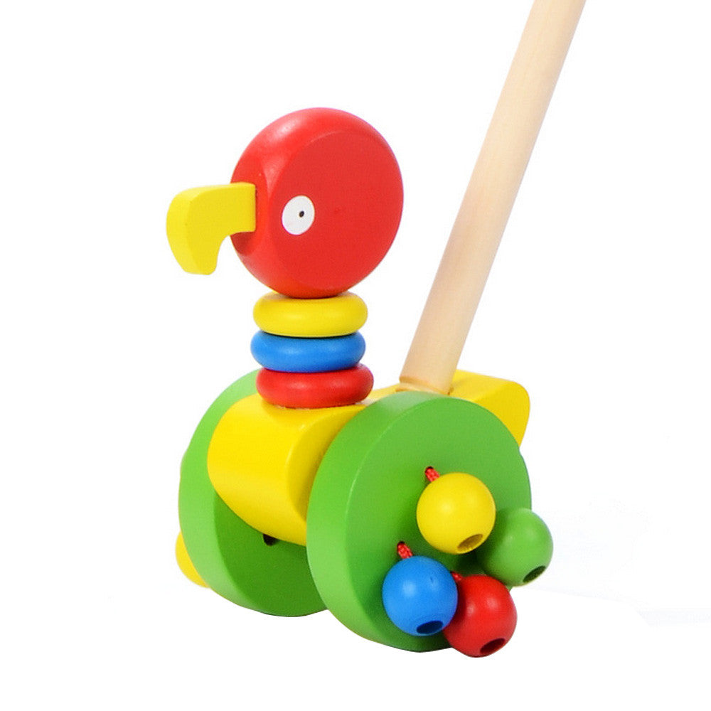 Animal Push and Pull Activity Walking Toy - Woodwork Toys