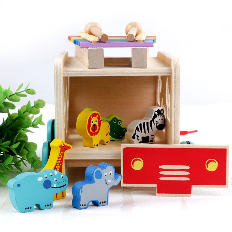 pull along shape sorting musical truck