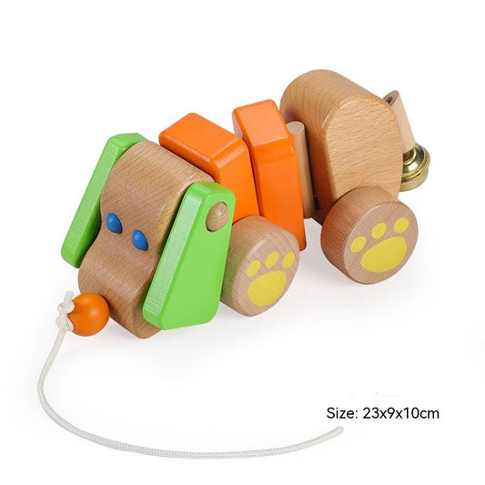 Puppy Pull Along Toy - Woodwork Toys