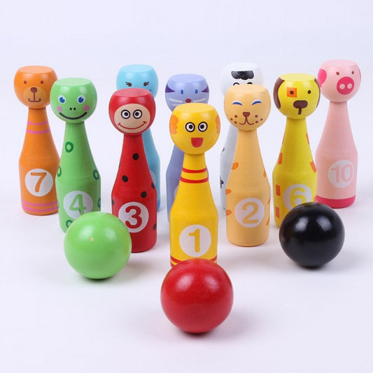 Outdoor Bowling Set - Woodwork Toys